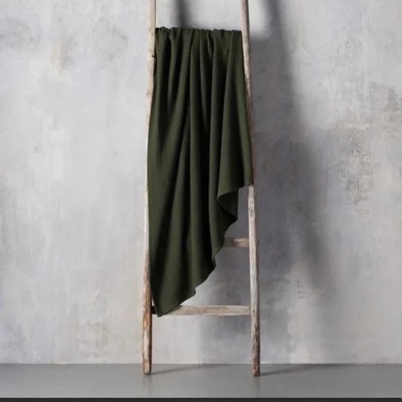 SALE Arhaus Waffle Blanket - Picture 3 of 7